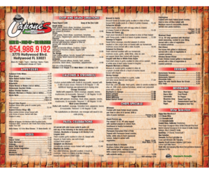 Menu Design by jeffdefy
