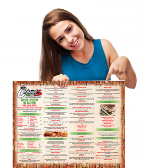 Menu Design by Impressive Solutions for this project | Design: #12949435
