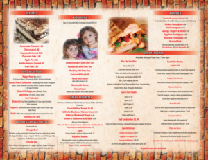Menu Design by Impressive Solutions for this project | Design: #12960169