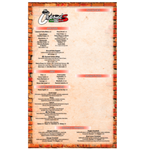 Menu Design by daflagel
