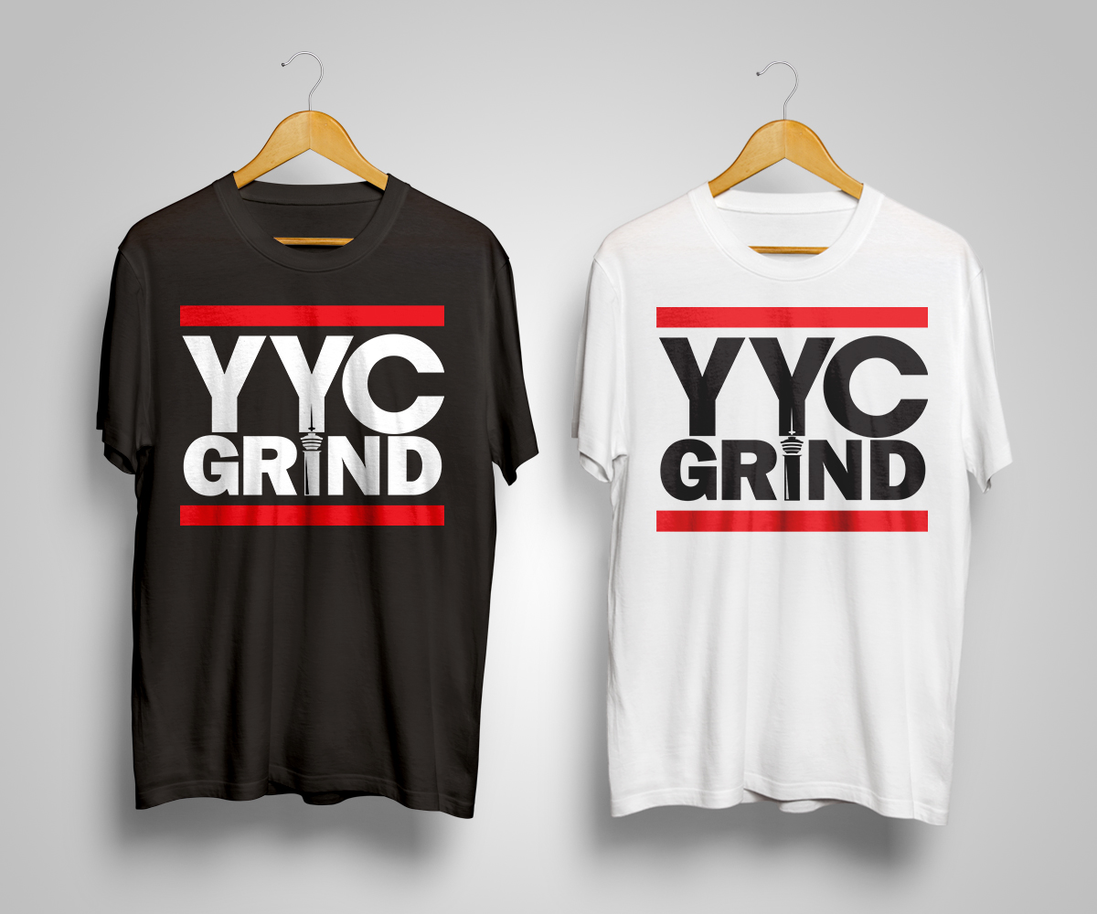 T-Shirt-Design von jeffdefy für YYC GRIND | Design #12954523