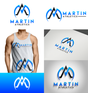 Martin Athletics | Logo Design by AFD