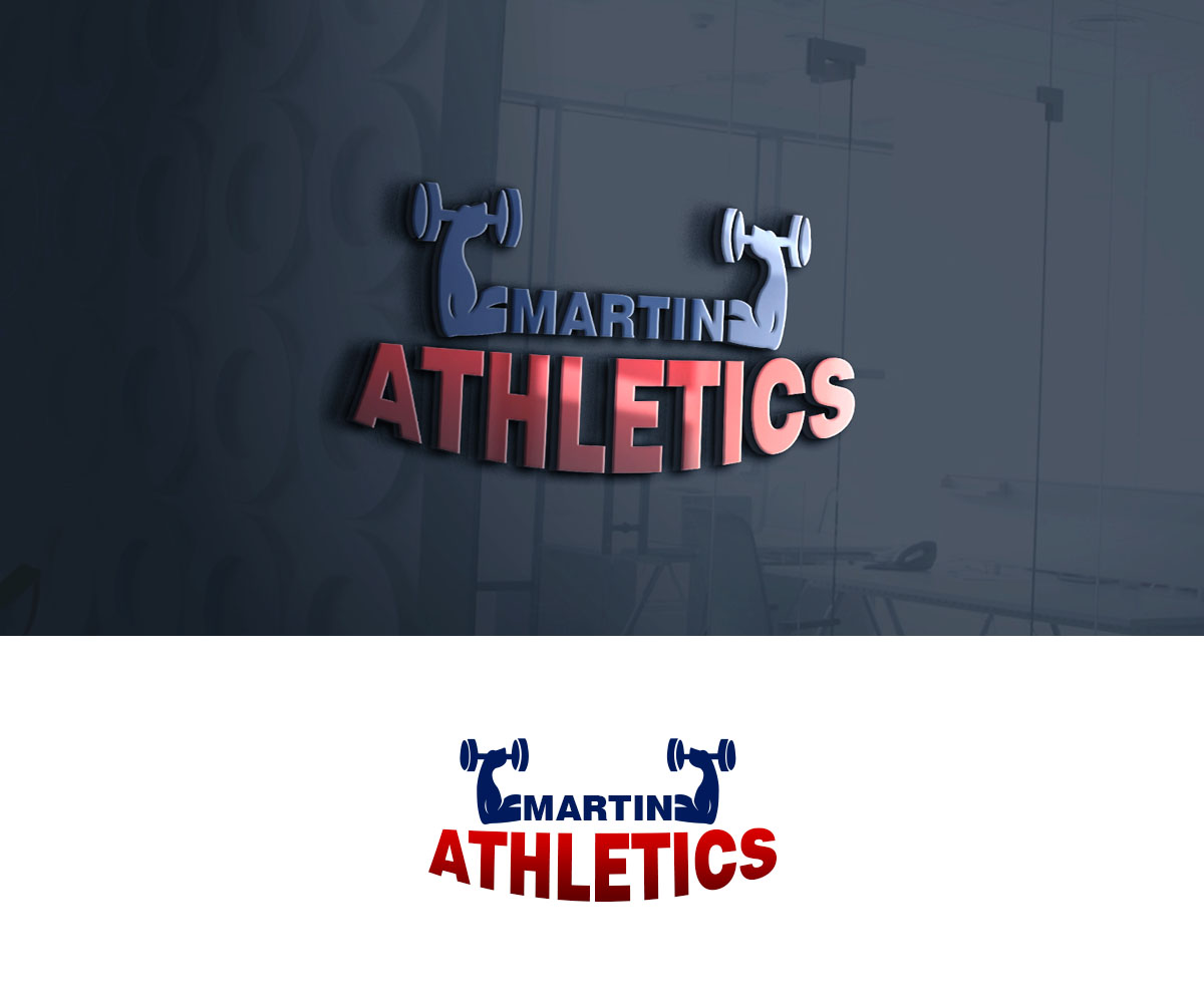 Logo Design by pixelgrapix for Martin Athletics | Design #12977438