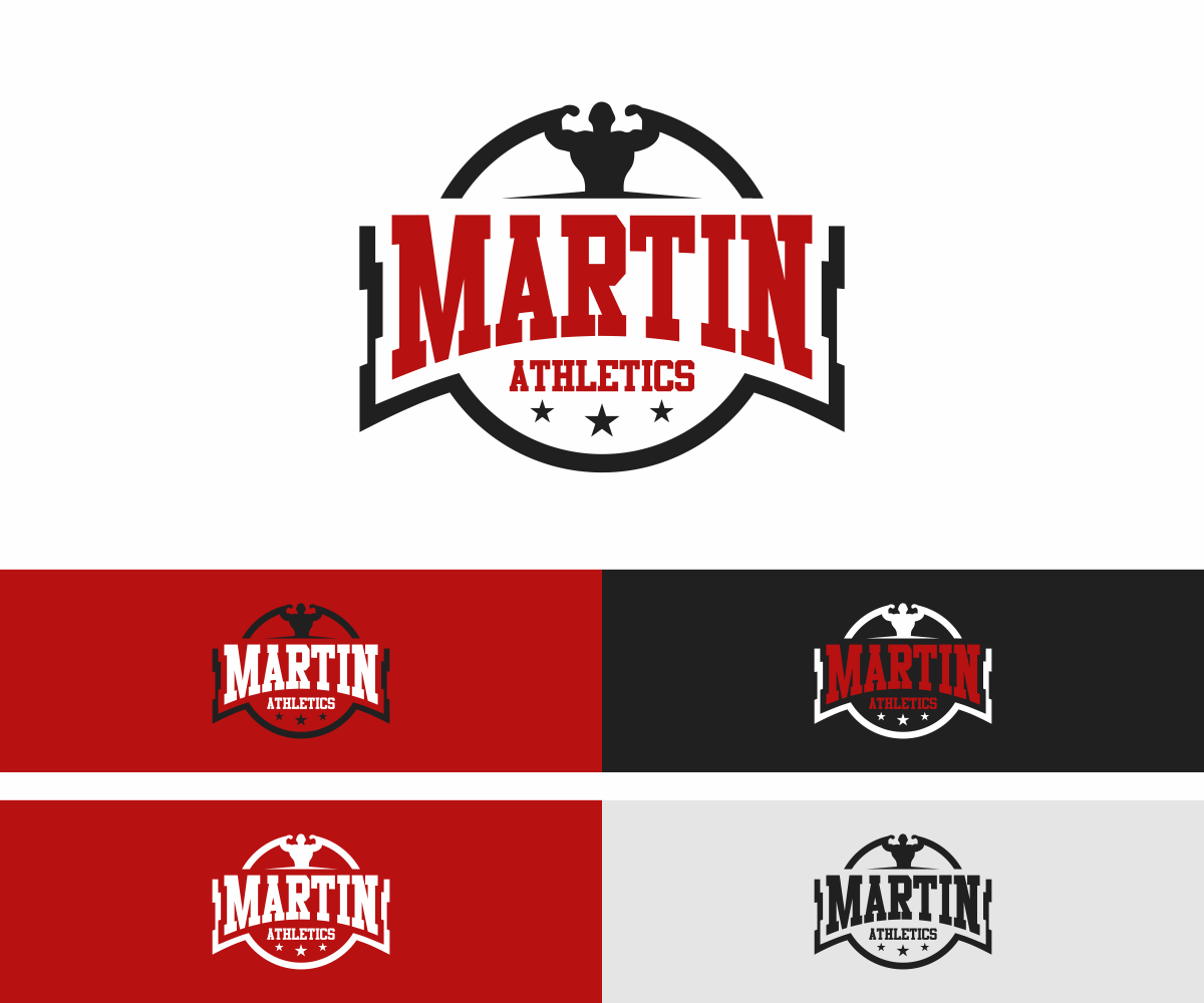 Logo Design by Khalik for Martin Athletics | Design #12980278