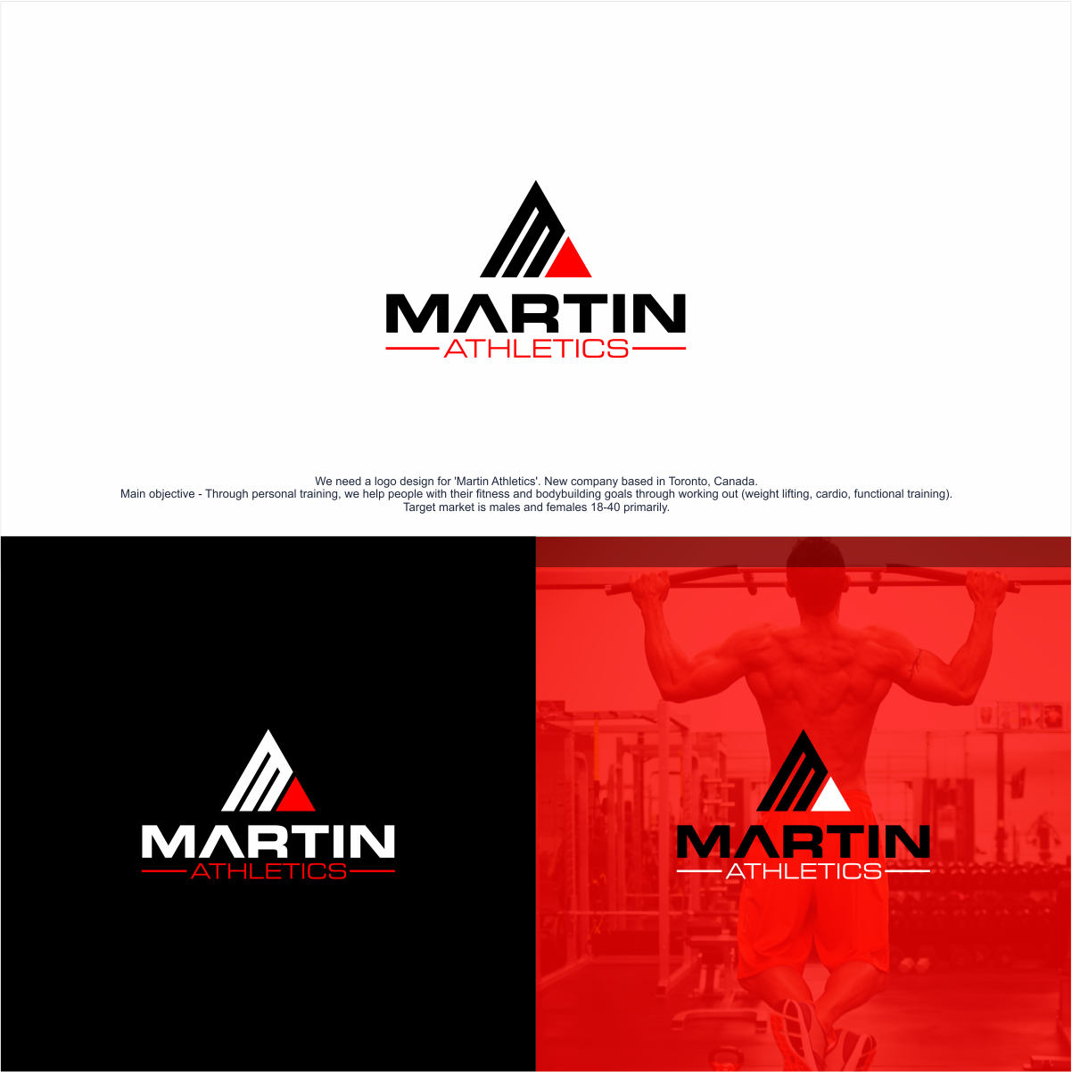 Logo Design by DLVASTF™ for Martin Athletics | Design #12976593