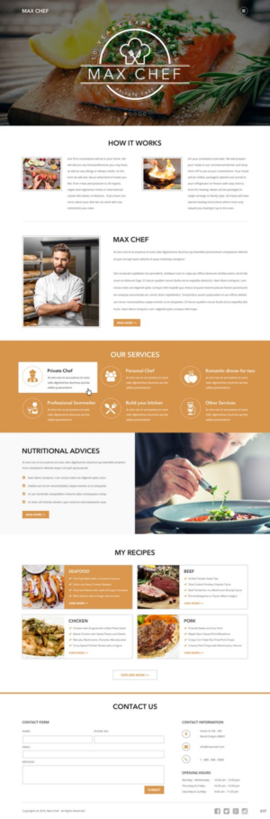 Web Design par pb pour ce projet | Design : #13087866