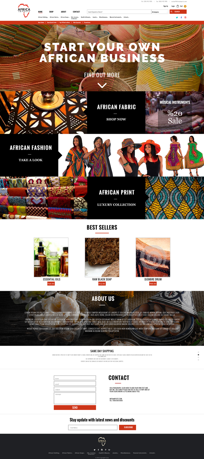 Web Design by lionx for this project | Design #13031029