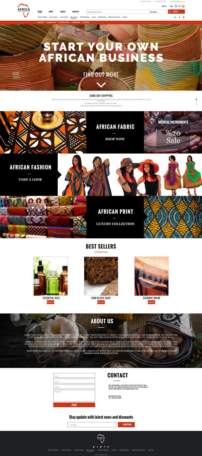 Diseño Web por lionx para este proyecto | Diseño #13031030