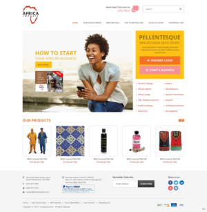 Web Design by pb for this project | Design: #12960491