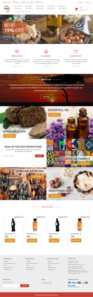 Web Design by Ann Vysotska for this project | Design: #13028236