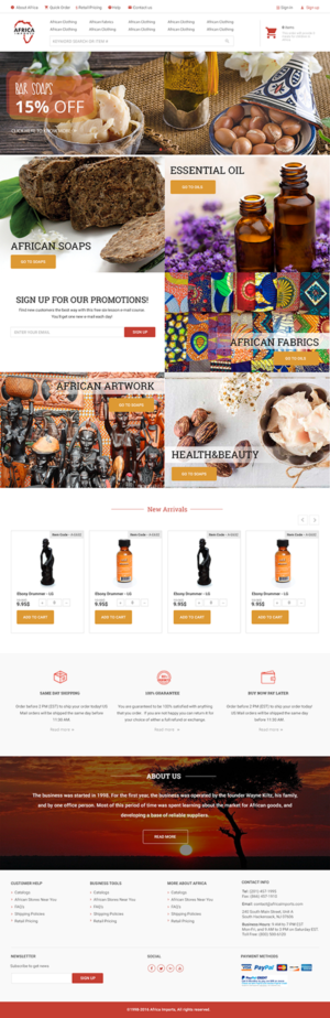 Web Design by Ann Vysotska for this project | Design #13030460