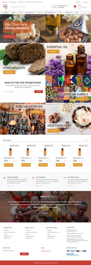 Web Design by Ann Vysotska for this project | Design: #13040094