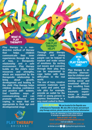 Design de Flyer par Impressive Sol pour Play Therapy Brisbane | Design #12946965