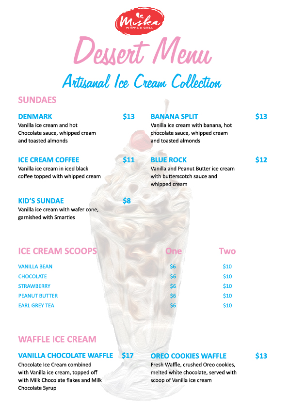 Menu Design by Mark Cheng for GA | Design #12967396