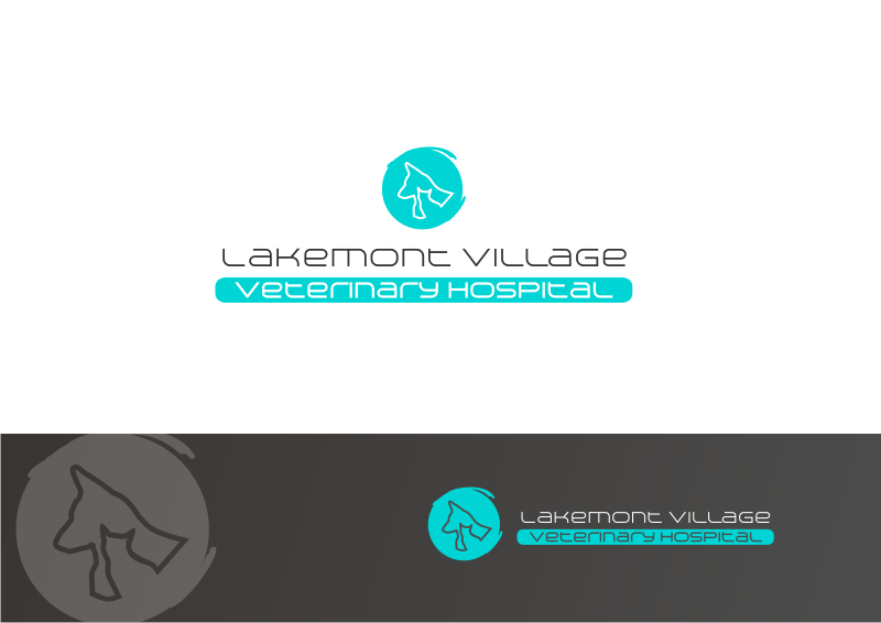 Logo Design by Amduat Design for Lakemont Village Veterinary Hospital | Design #12950997