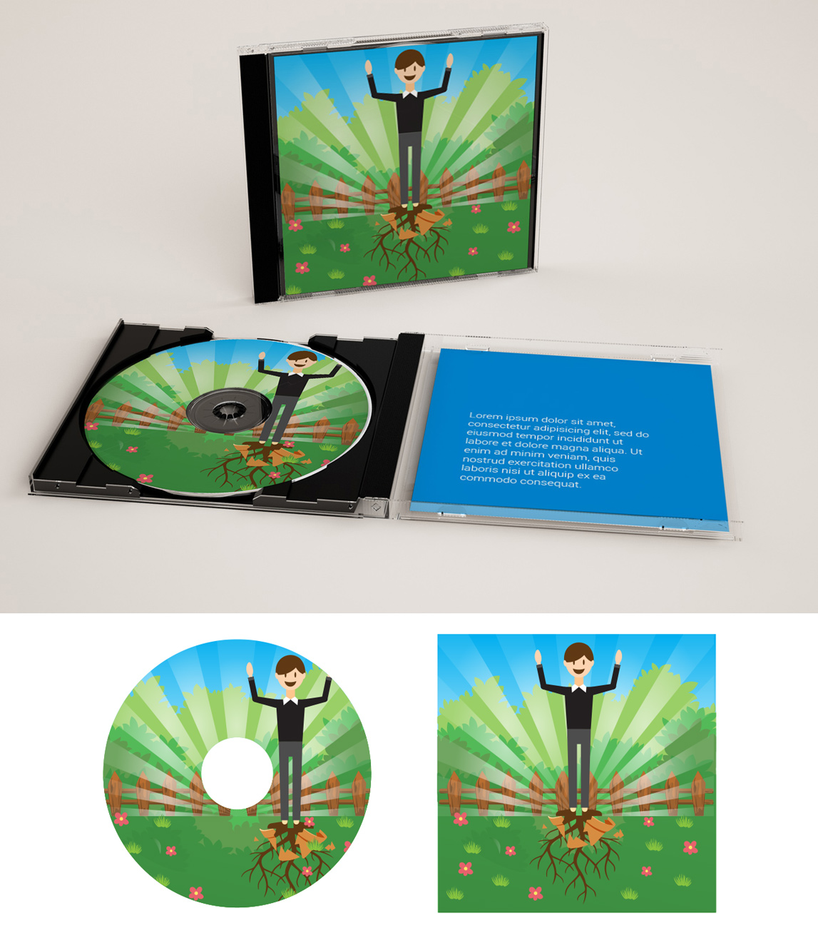 CD Cover Design by Impressive Sol for Wholistic Vitality | Design #13004164