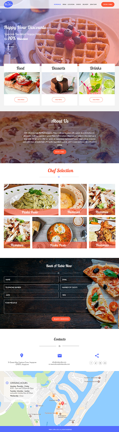 Web Design by Ann Vysotska for GA | Design #12998698