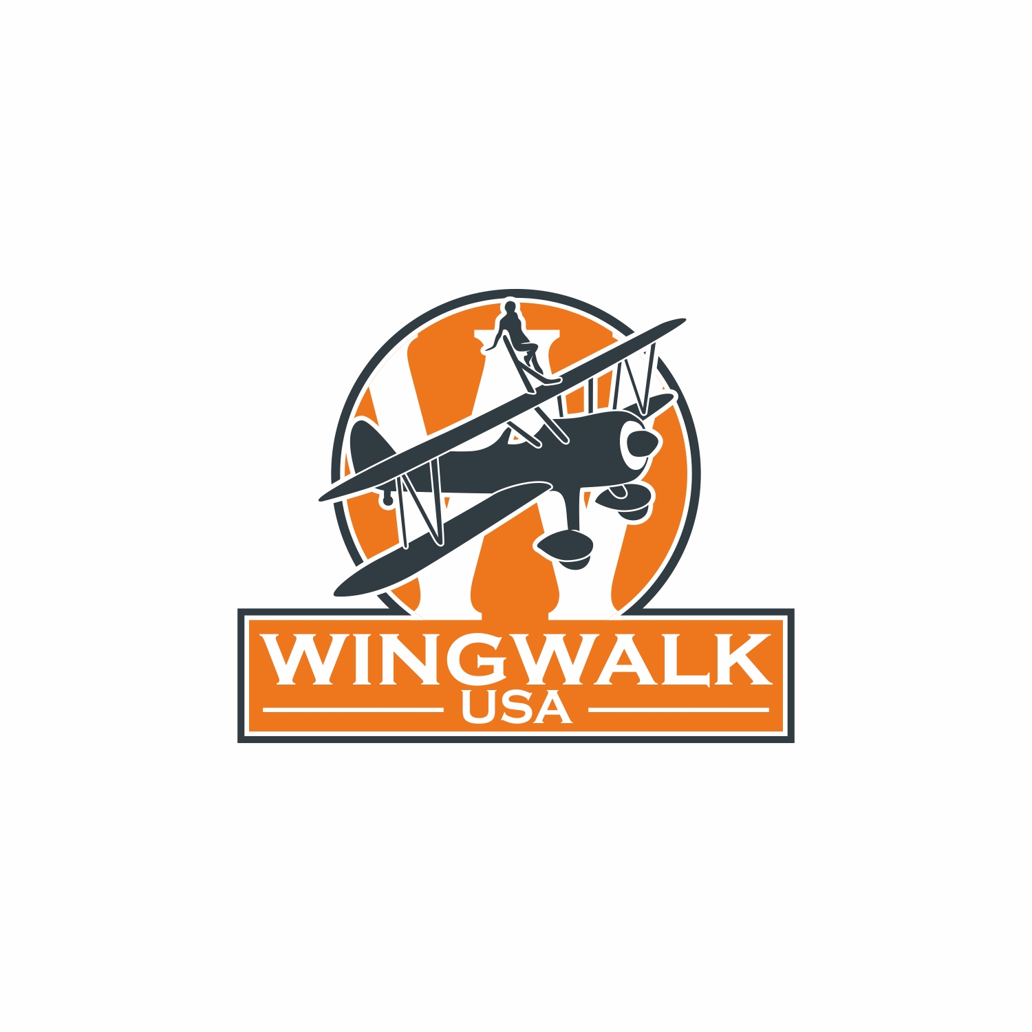 Bold, Modern, Aviation Logo Design for WingWalk Australia by sketsa