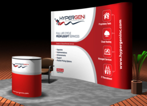 Trade Show Booth Design by rkailas for HyperGen Inc | Design: #13103621