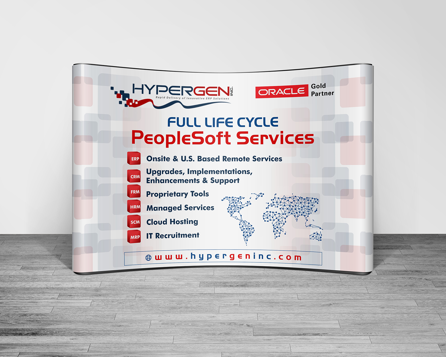 Trade Show Booth Design by ecorokerz for HyperGen Inc | Design #13080734