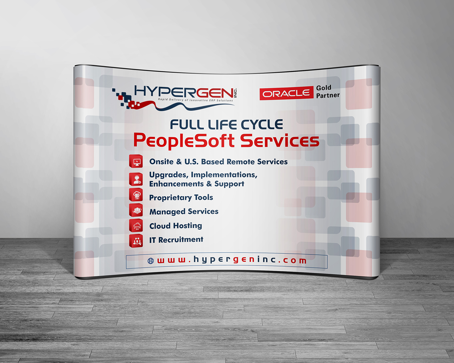 Trade Show Booth Design by ecorokerz for HyperGen Inc | Design #13092577