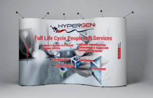 Trade Show booth graphic for Information Technology Trade Shows | Diseño de Stand de Feria por lookedaeng