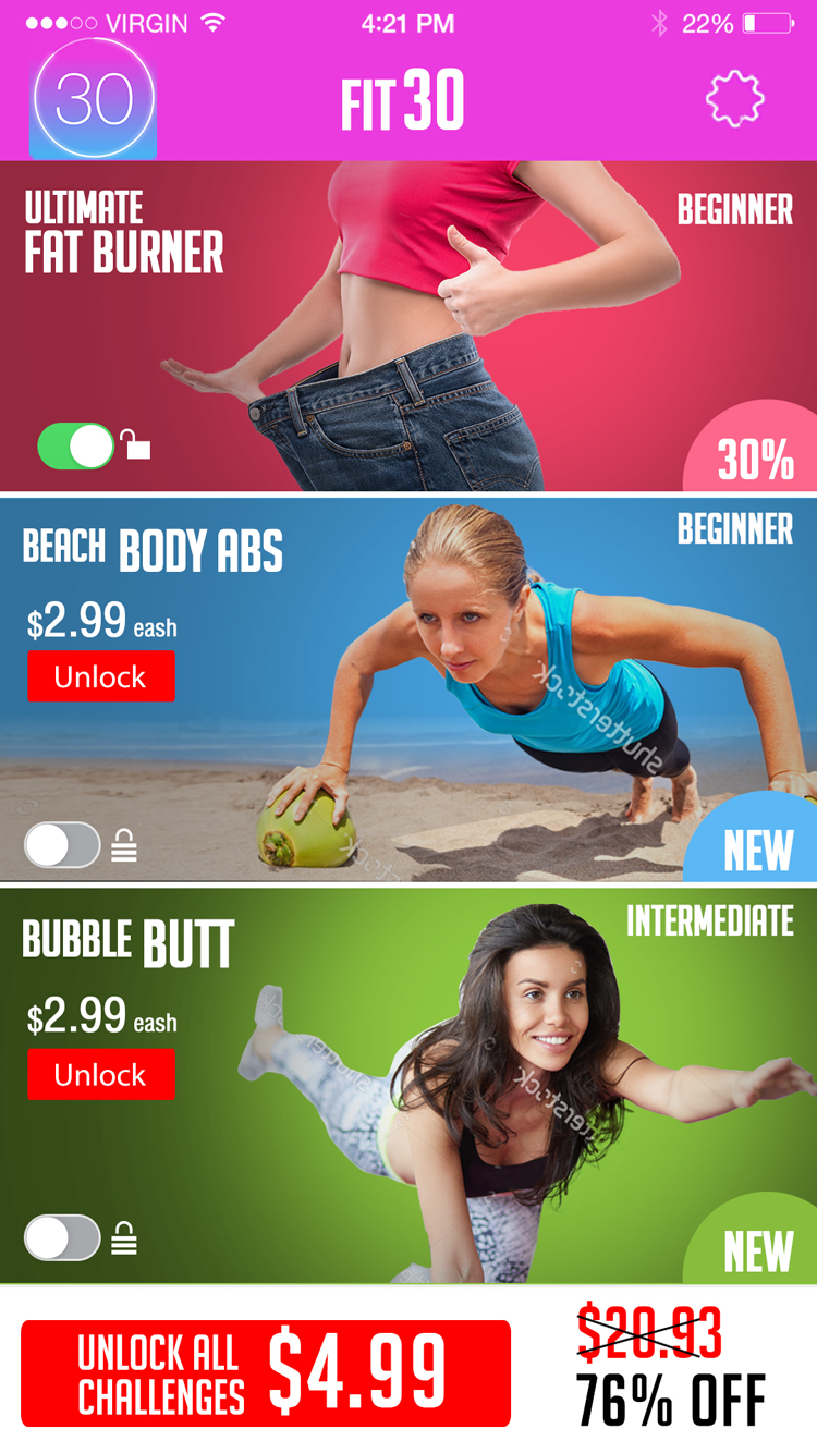 App Design by Abdul Fahim Baig for SmoothMobile, LLC | Design #13019985