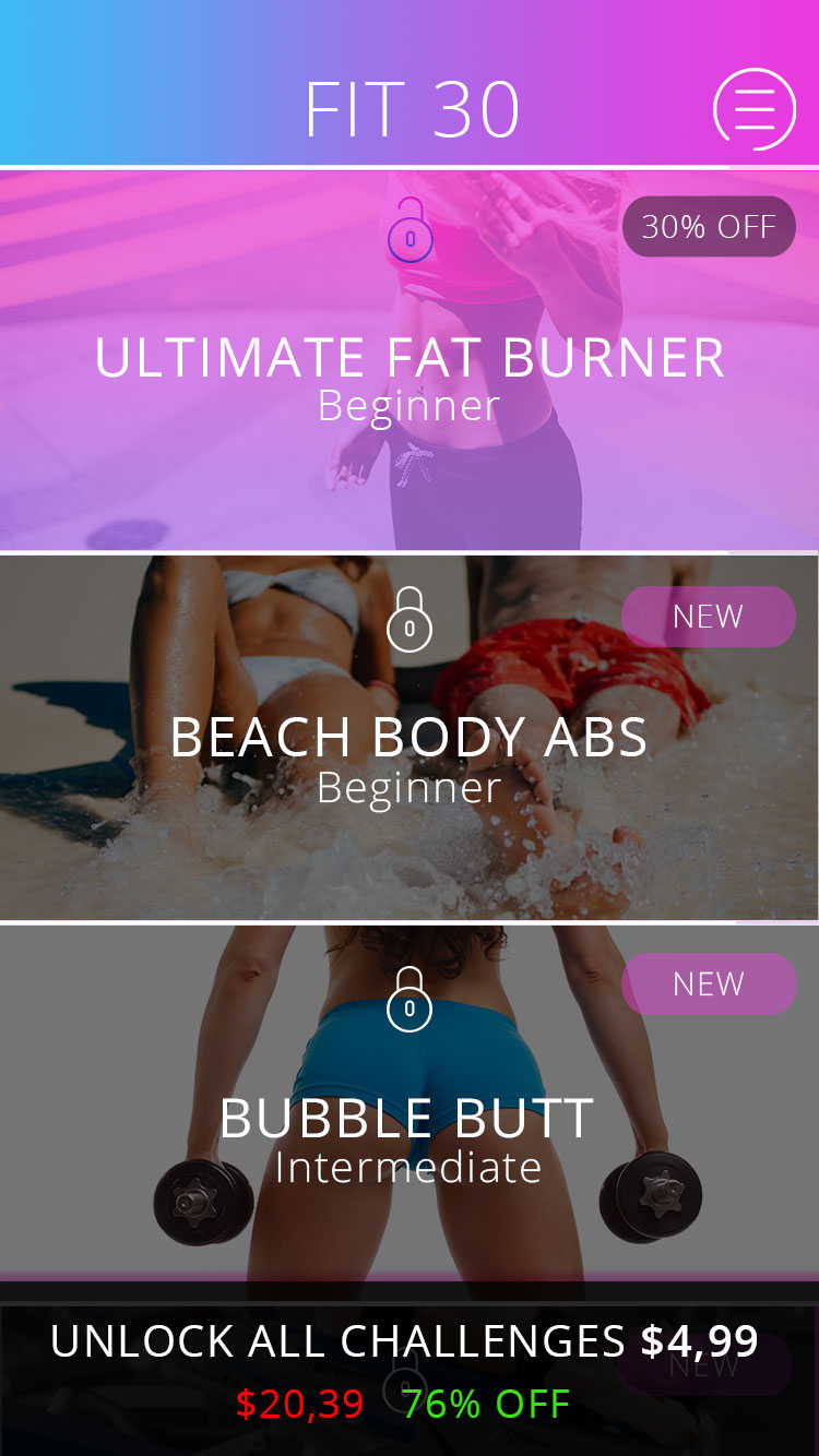App Design by Kristina Andonoff for SmoothMobile, LLC | Design #13031621