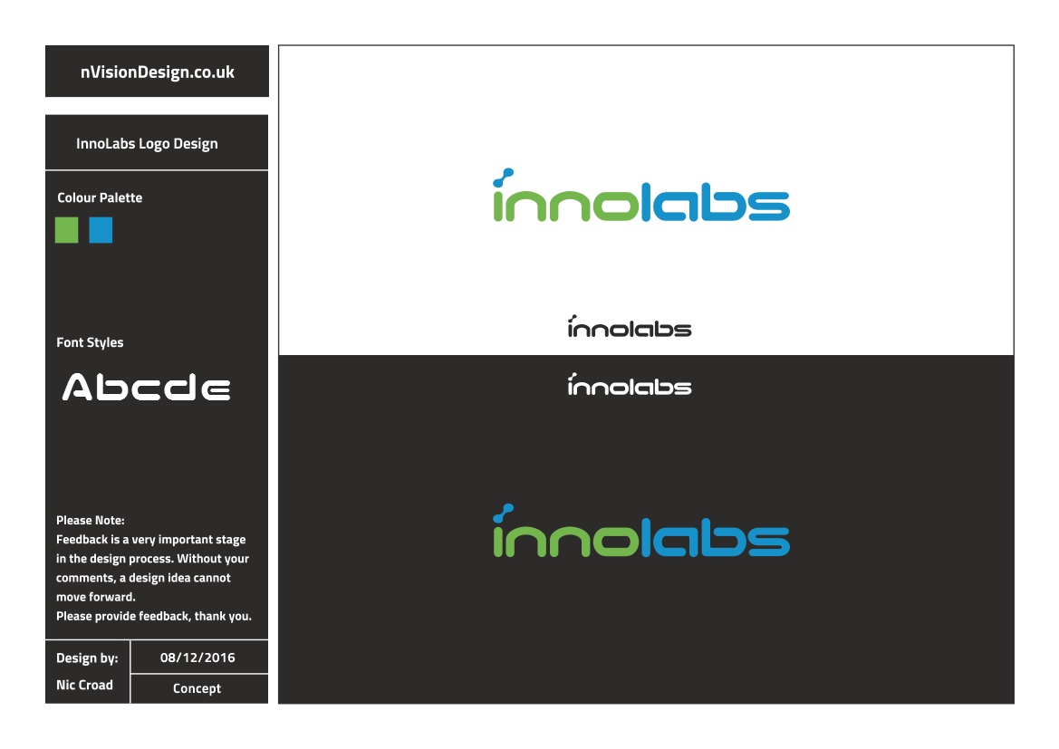 Logo Design by nvisiondesign.co.uk for Innolabs (HK) Limited | Design #12952475