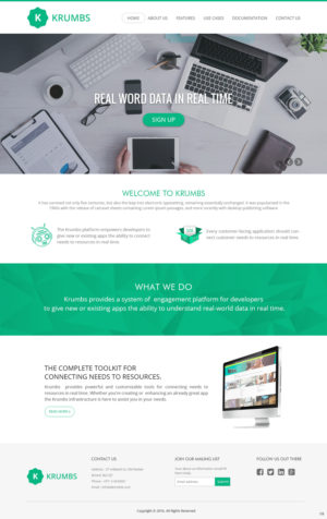 Web Design by pb for this project | Design: #12960614