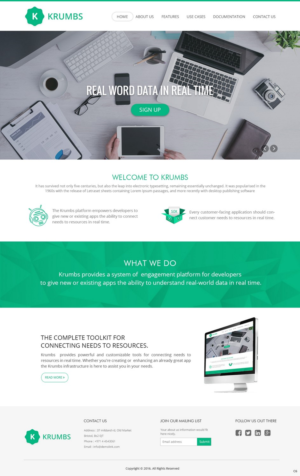 Web Design by pb for this project | Design: #12964401