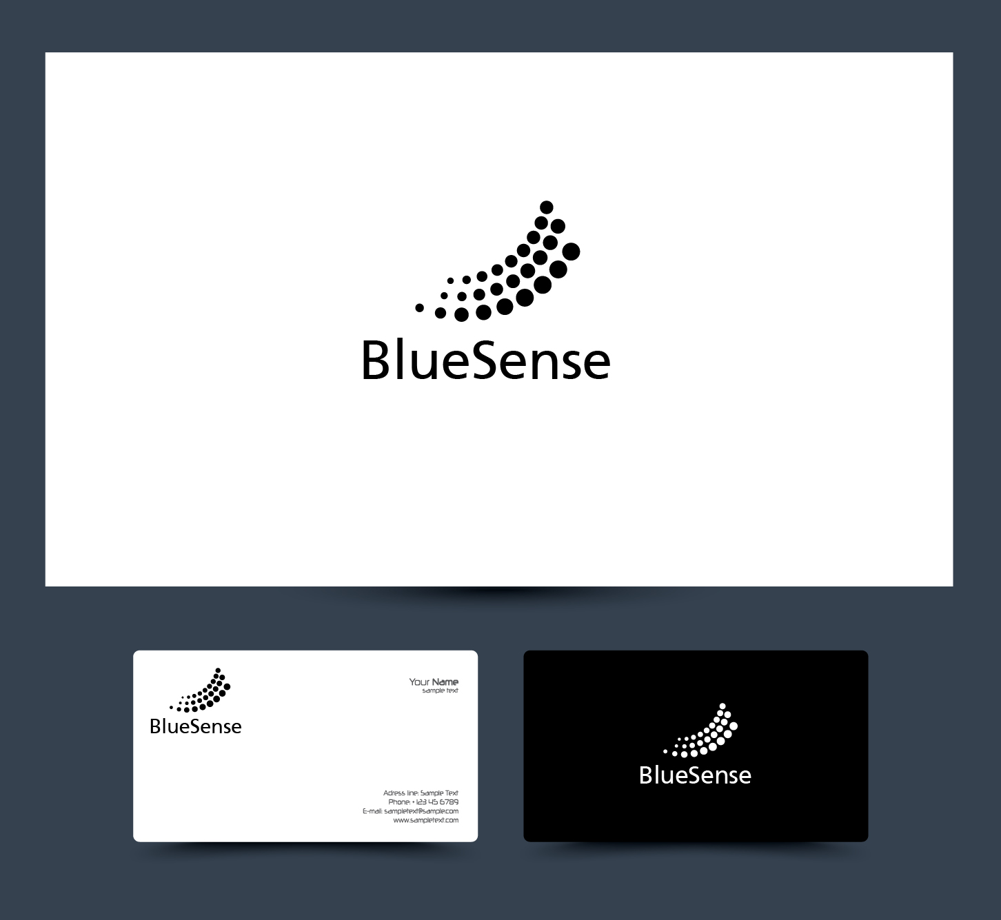 Logo-Design von DAR1976 für BlueSense Solutions | Design #13064621