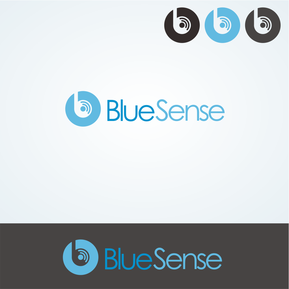 Logo Design by Saef Saef for BlueSense Solutions | Design #13000421