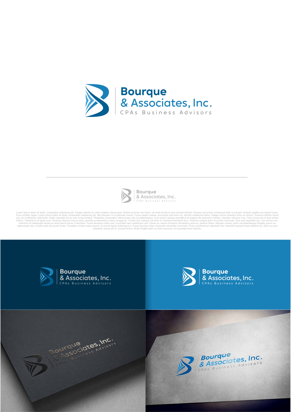 Logo-Design von artswolf für Bourque | Design #13042704