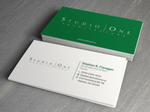 Business Card Design by Sandaruwan for Studio One Architecture | Design #12964557