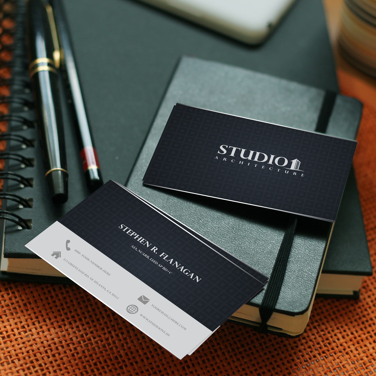 Business Card Design by billy gich for Studio One Architecture | Design #12960512