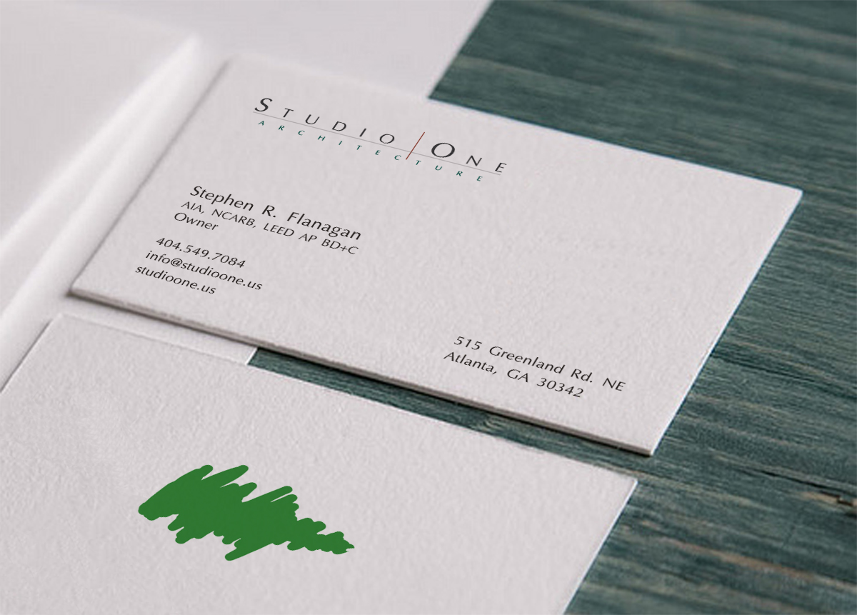 Business Card Design by CREATIVE DESIGN for Studio One Architecture | Design #12956179