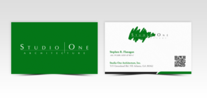 Business Card Design by Pointless Pixels India for Studio One Architecture | Design: #12958638