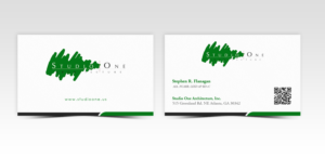 Business Card Design by Pointless Pixels India for Studio One Architecture | Design: #12958640