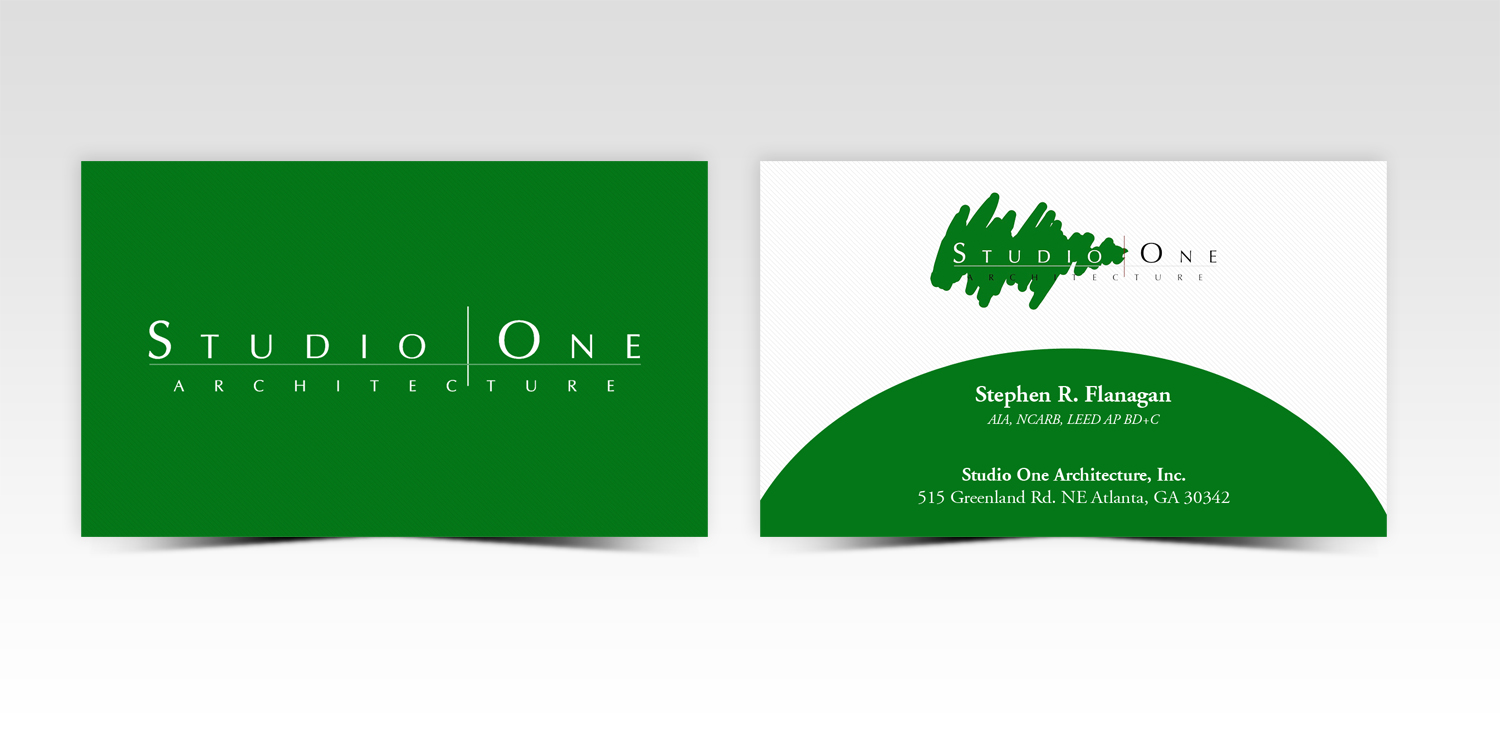 Business Card Design by Pointless Pixels India for Studio One Architecture | Design #12959785