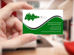 Visitenkarten-Design von Creations Box 2015 für Studio One Architecture | Design: #12962624