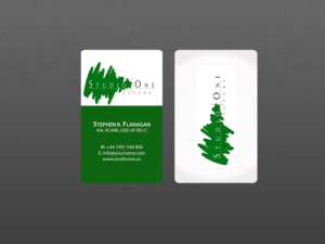 Visitenkarten-Design von Creations Box 2015 für Studio One Architecture | Design: #12962635