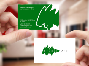 Business Card Design by Creations Box 2015 for Studio One Architecture | Design: #12962642