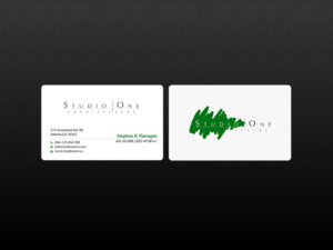 Business Card Design by Creations Box 2015 for Studio One Architecture | Design: #12962661