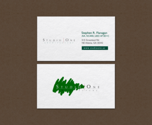 Visitenkarten-Design von chandrayaan.creative für Studio One Architecture | Design: #12958625