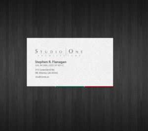 Visitenkarten-Design von chandrayaan.creative für Studio One Architecture | Design: #12967918