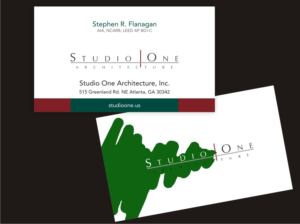 Business Card Design by aRt-n-ideas for Studio One Architecture | Design: #12962785