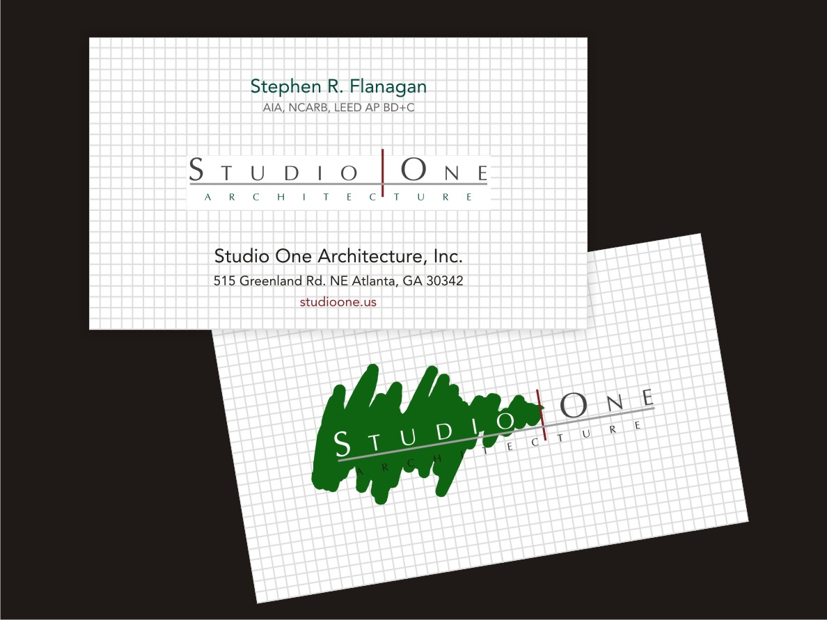 Business Card Design by aRt-n-ideas for Studio One Architecture | Design #12962786