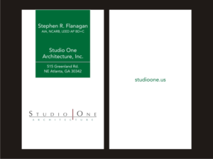 Business Card Design by aRt-n-ideas for Studio One Architecture | Design: #12962787