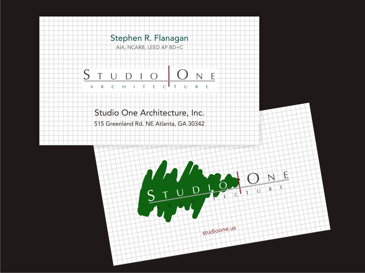 Business Card Design by aRt-n-ideas for Studio One Architecture | Design #12962827